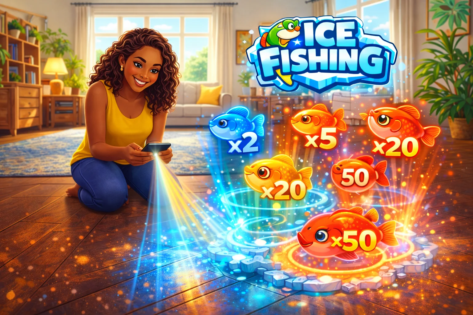 O que é Ice Fishing App?